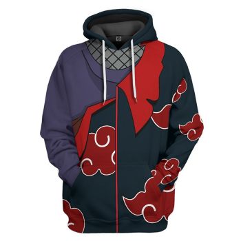 Classical And Elegance Blue Flower Pattern Indians Hoodie