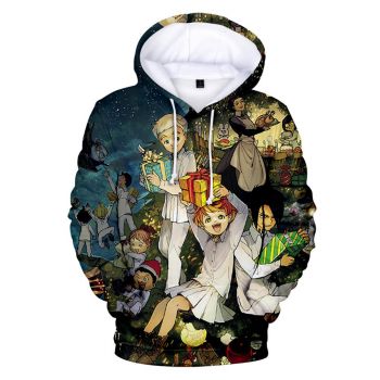 3D Print Hoodies &#8211; Anime The Promised Neverland Sweatshirts