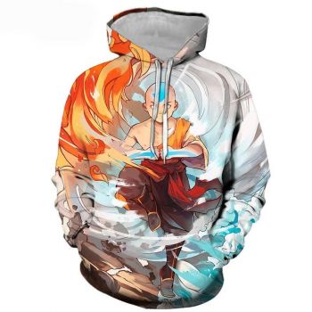 Avatar The Last Airbender 3D Printed Hoodie &#8211; Anime Casual Pullovers