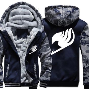 Fairy Tail Jackets &#8211; Solid Color Fairy Tail Anime Series Fleece Jacket