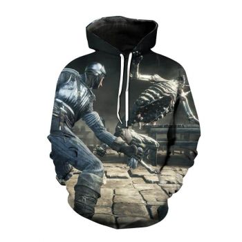 Game Dark Souls 3D Print Hoodies &#8211; Fashion Sweatshirt Pullover