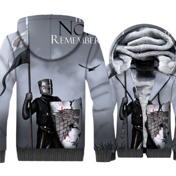 Game of Thrones Jackets &#8211; Game of Thrones Series Warrior Icon Super Cool 3D Fleece Jacket