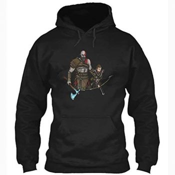 God of War Hoodie &#8211; Casual Black Hooded Sweatshirt
