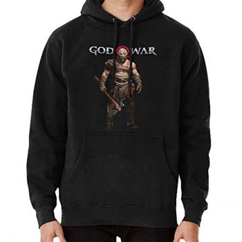 God of War Hoodie &#8211; Casual Black Hooded Sweatshirt