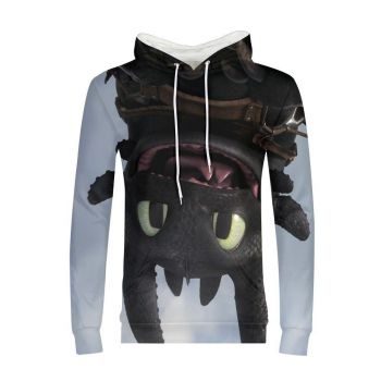 How To Train Your Dragon Hoodie &#8211; Fashion Long Sleeve Sweatshirt Pullovers