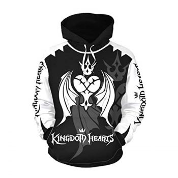Kingdom Hearts Hoodies &#8211; 3D Print Pullover Gaming Hoodie