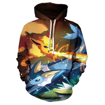 Pokemon 3D Printed Hoodies &#8211; Fashion Sweatshirts
