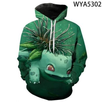 Pokemon 3D Printed Hoodies Sweatshirts Pullover