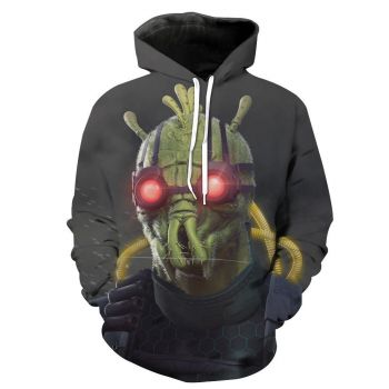 Rick and Morty Krombopulos Michael Hoodie &#8211; Rick and Morty Clothes