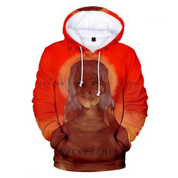 Sally Face Hoodies &#8211; Sally Face Terror Game Sally Red 3D Hoodie
