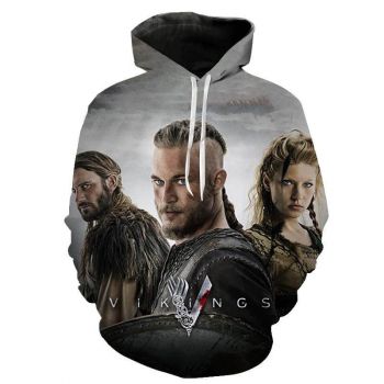 TV Series 3D Printed Vikings Fashion Sweatshirt Hoodies