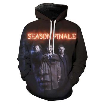 TV Series Supernatural Hoodies &#8211; 3D Printed Hooded Sweatshirts
