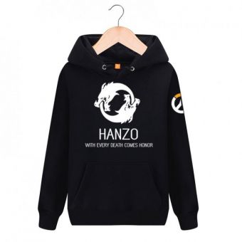 Overwatch Hanzo Hoodies &#8211; Pullover Black  Hoodie